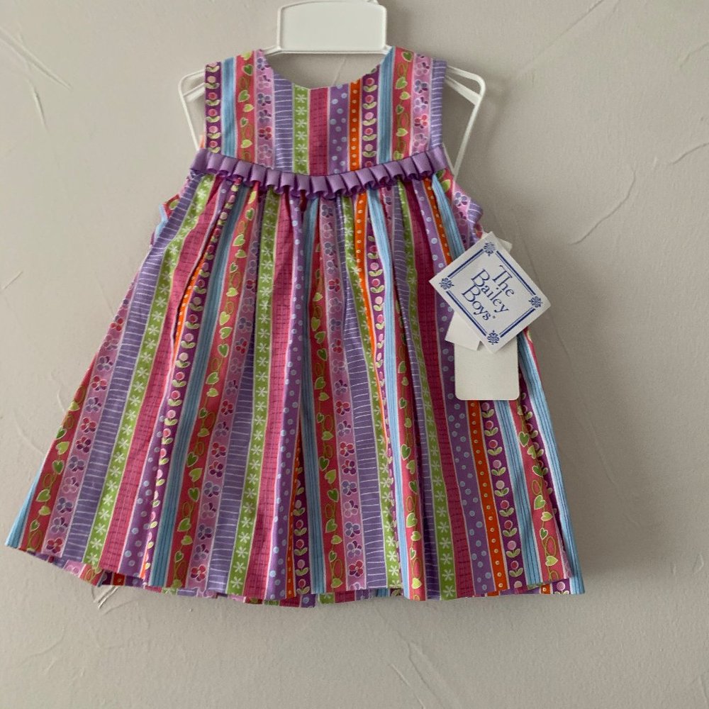 NEW Striped Dress set BAILY BOYS BLOOMER Spring